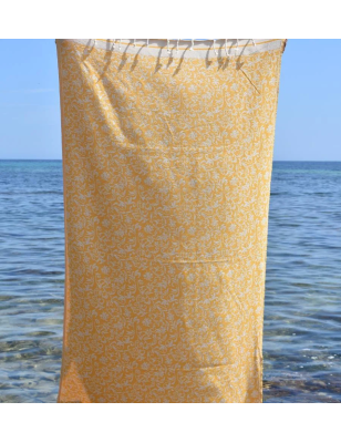 copy of Fouta Ziwane multicolore gris et rouge