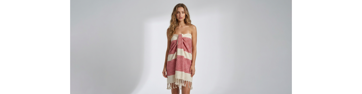 Fouta chevrons / motifs géométriques