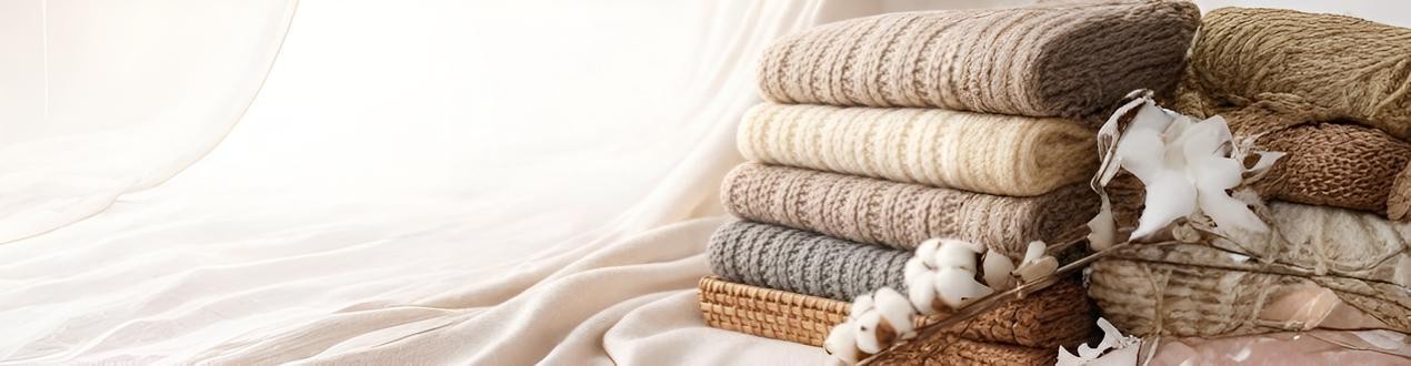 مرقّوم خليط صوف/قطن