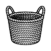 Paniers tissés / corbeilles